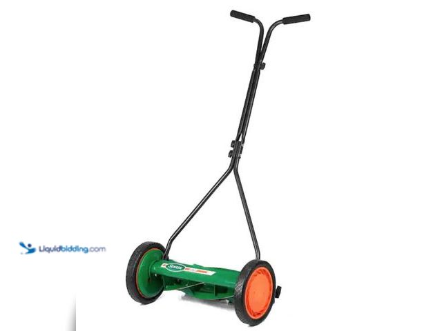 Lot 49-2005669 - Scotts 16 in. Manual Walk Behind Push Reel Lawn Mower, Model # 415-16S, Unused.   Ref#SB0724