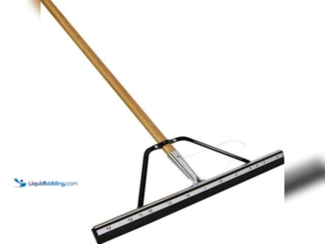 Lot 49-5413327 - Quickie
Professional 24 in. Floor Squeegee with Handle (2pack) Unused