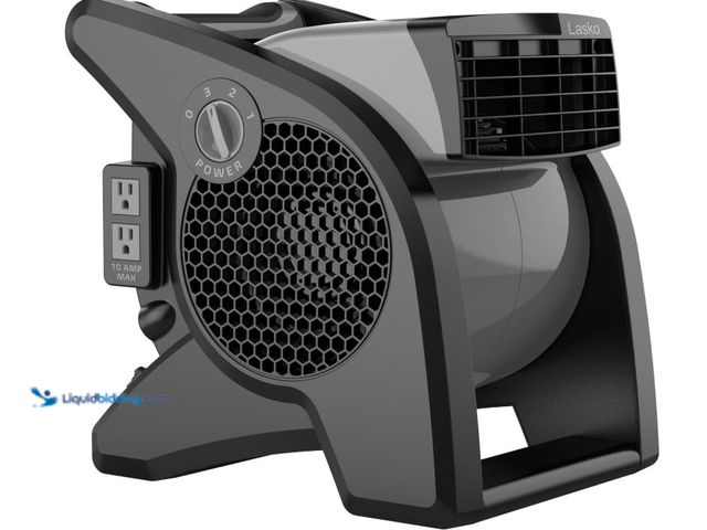 Lot 49-5555385 - Lasko U15610 Pro-Performance Pivoting Utility Blower Fan, Unused, Works