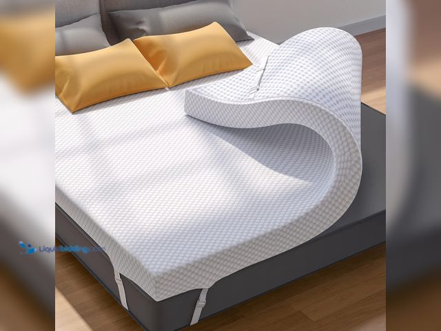 Lot 49-5416251 - PERLECARE 3 Inch Gel Memory Foam Mattress Topper for Pressure Relief, Premium Soft Topper for Coolin...