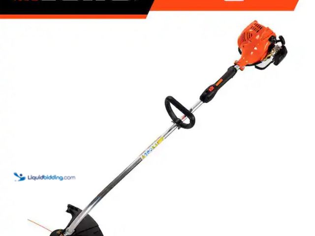 Lot 49-3614581 - ECHO 21.2 cc Gas 2-Stroke Curved Shaft String Trimmer with Rapid-Loader Trimmer Head, Model # GT-225...