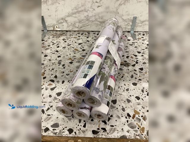 Lot 49-5450532 - ARTHOME Decorative Film Vinyl Paper Adhesive (Floral) Item is unused in a PK of 6.