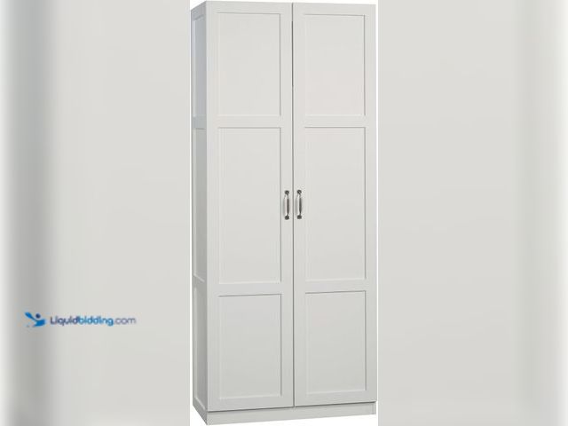 Lot 49-3535299 - Sauder Select Storage Cabinet/ Pantry cabinets, White finish New