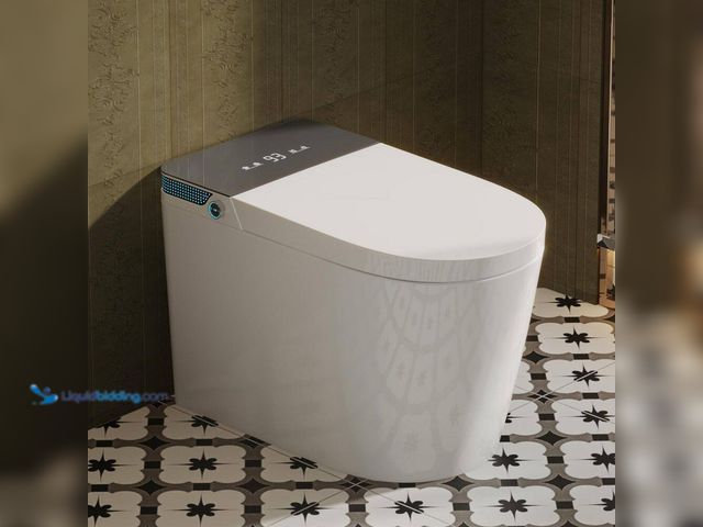 Lot 49-5487354 - YULIKA
Elongated Smart Toilet Luxury Smart Toilet with Bidet Seat Auto Open and Close, Auto Flush, ...