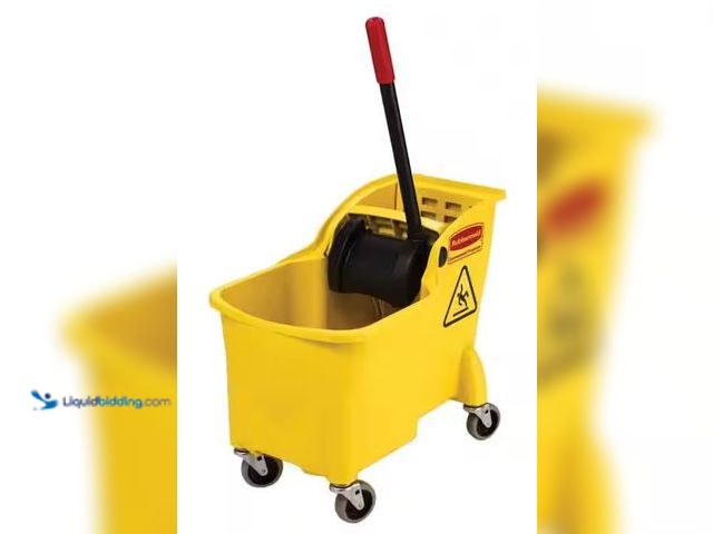 Lot 49-5486724 - Rubbermaid Commercial Products
31 Qt. Tandem Mop Bucket Internet # 204643192
Model # 1887304
Stor...