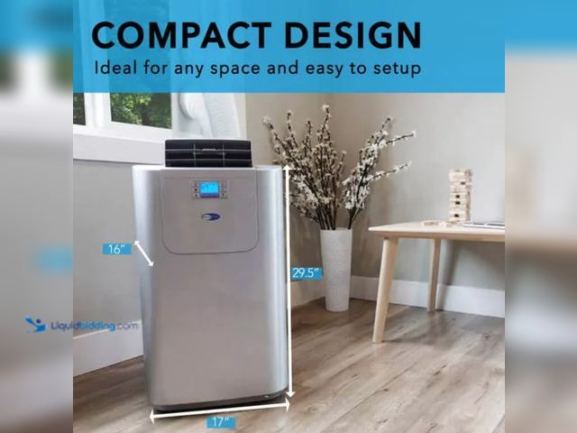 Lot 49-5547884 - Whynter ARC-122DS 12,000 BTU (7,000 BTU SACC) Elite Dual Hose Portable Air Conditioner with Activate...