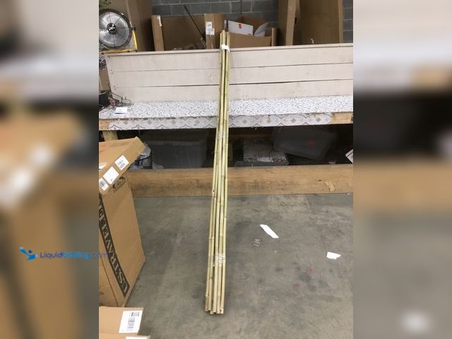Lot 49-5408989 - Approx 10, 8' Foot Long Bamboo Poles. Unused