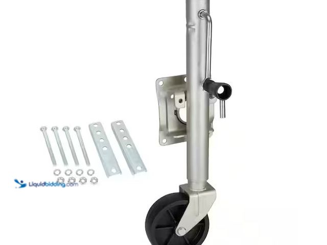 Lot 49-1572134 - TowSmart 1,000 lbs. Capacity 10 in. Lift Side Wind Swing Down Bolt On Trailer Jack Model # 7286, Unu...