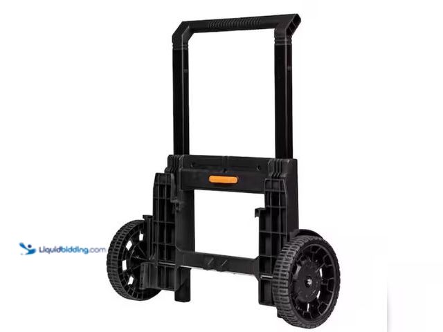 Lot 49-1547594 - RIDGID Pro Gear System Gen 2.0 Durable All Terrain Rolling Tool Box Attachment With 9 in. Heavy Duty...