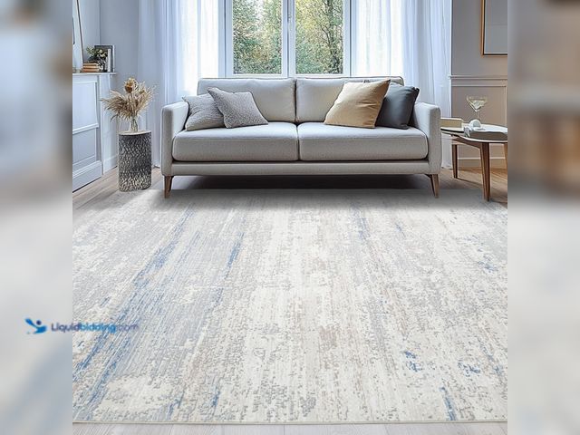 Lot 49-3527700 - Washable Rugs 8x10 Area Rugs for Living Room- Modern Abstract Rugs for Bedroom,Dining Room, Large So...