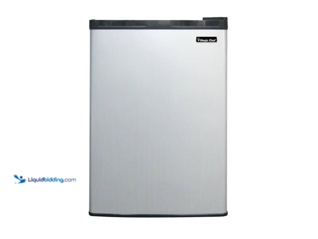 Lot 49-5484820 - Magic Chef
2.6 cu. ft. Mini Fridge in Stainless Steel Look without Freezer (tested works) Used