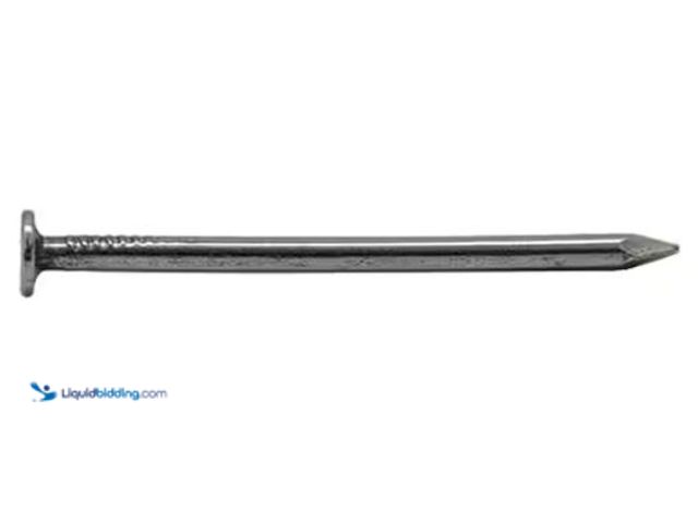 Lot 49-1627021 - PRO-FIT 5 in. x 40D Brite Smooth Common Non-Collated Nail 30 lbs. (480-Count) Model # 0053226, Unuse...