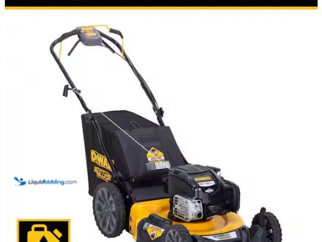 Lot 49-1627600 - DEWALT 21 in. 163cc Briggs and Stratton 725Exi Engine Rear Wheel Drive 3-in-1 Gas Self Propelled Wal...