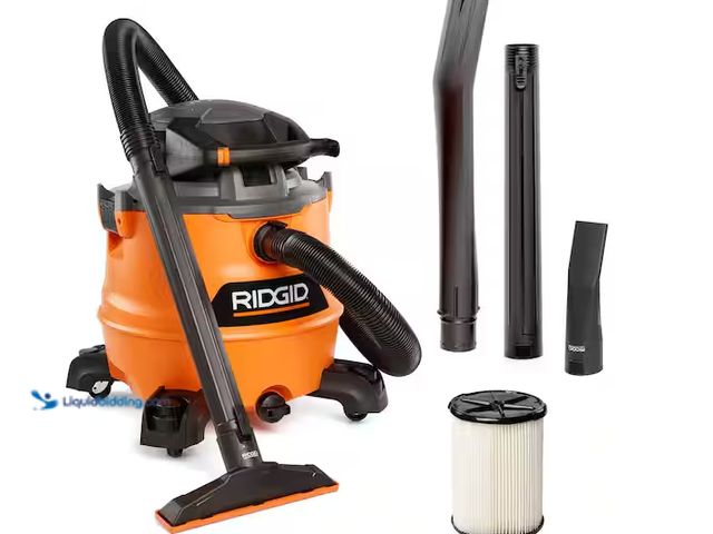 Lot 49-5545396 - RIDGID
16 Gal. 6.5 Peak HP NXT Shop Vacuum Wet Dry Vac with Detachable Blower, Filter, Locking Hose...