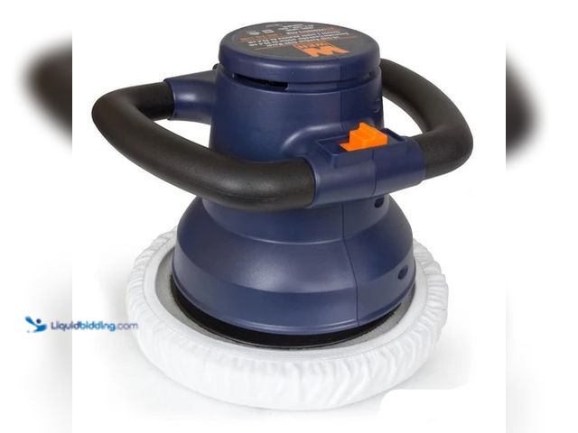 Lot 49-2004535 - 10-inch Random Orbit Waxer / Polisher Kit, Model #10PMC, Unused, Has attachments, Some frays on whit...