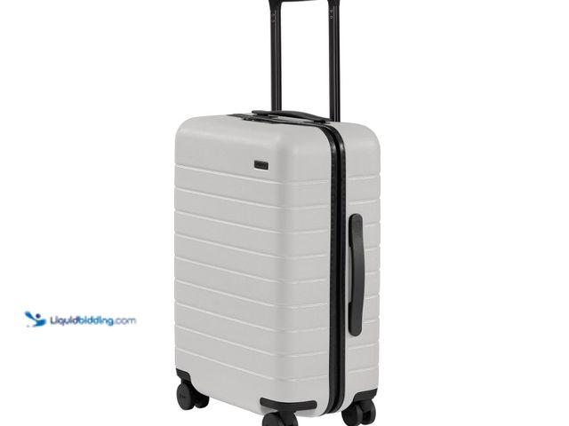 Lot 49-3480507 - Away Carry-On Luggage, 14.4"L x 9"W x 21.7"H Lightweight Hard side Suitcase with Spinner Wheels, 22 ...