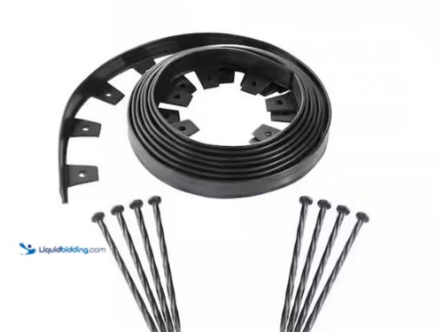 Lot 49-1569564 - Lot of (2) Vigoro 20 ft. No-Dig Plastic Landscape Edging Kit, Model # 3001-20HD-6, Unused, 2 boxes. ...