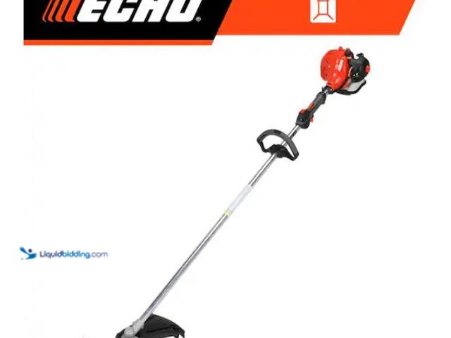 Lot 49-1624382 - ECHO 21.2 cc Gas 2-Stroke Straight Shaft String Trimmer Model # SRM-225, Used, Has Compression, Scuf...