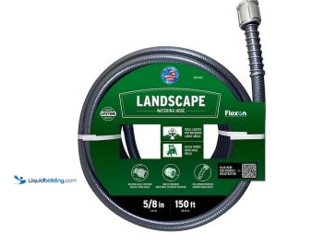 Lot 49-1625473 - Flexon 5/8 in. x 150 ft. Supreme Duty Water Hose, Model # 044882105811, Unused.  Ref#BIN0625