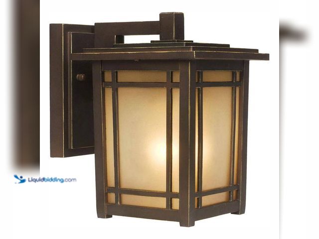 Lot 49-5449109 - Home Decorators Collection
Port Oxford 8.12 in. 1-Light Oil-Rubbed Chestnut Hardwired Outdoor Wall ...