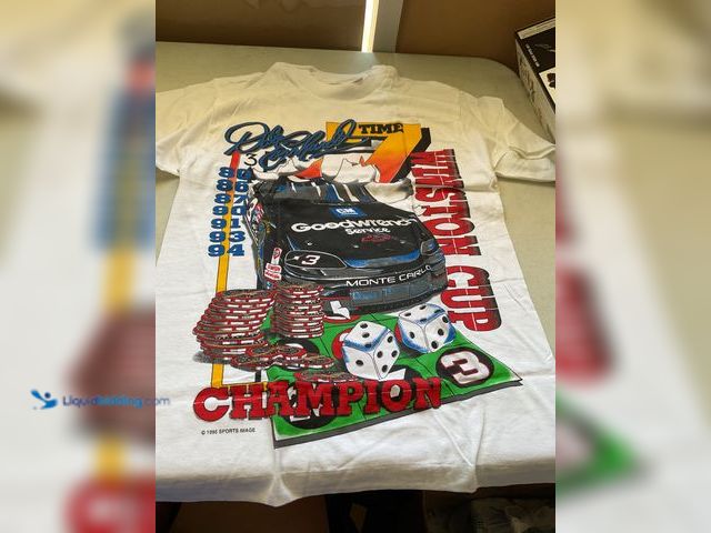Lot 49-1971407 - Other VINTAGE DALE EARNHARDT GOODWRENCH SERVICE WINSTON CUP T-SHIRT SIZE MEDIUM OLD SCHOOL