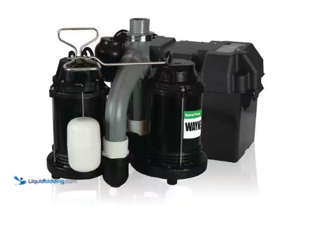 Lot 49-5510794 - Wayne
Upgraded 1/2 HP Combination Battery Backup System Internet # 307352334
Model # WSS30VN Item ...