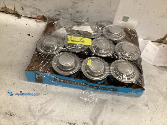Lot 49-5542845 - Member's Mark 6-Hour Safe Heat Chafing Fuel with PowerPad, 12 ct. Unused