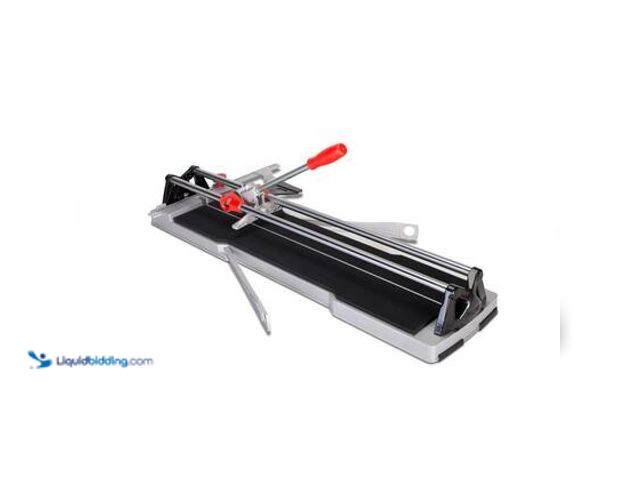 Lot 49-5572552 - Rubi Speed 72 N 28 in. Tile Cutter with Tungsten Carbide Blade and Replacement Blade. Model # 14976....