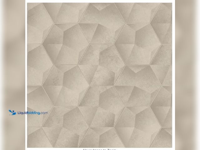 Lot 49-1622832 - Approx. (62) Sq. Ft. of Corso Italia Hexagon Pebble Diamond Matte 8.5 in. x 10 in. Concrete Look Por...