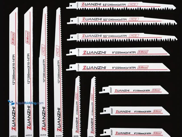 Lot 49-1805002 - New Reciprocating Saw Blade Set.