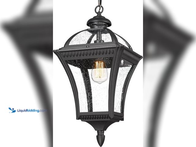 Lot 49-3513247 - Emliviar Farmhouse Modern Pendant Light, 1-Light Industrail Hanging Light for Kitchen Island, Metal ...