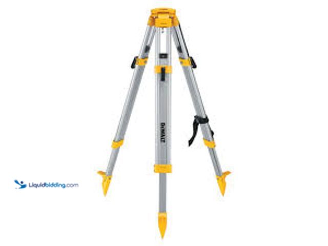 Lot 49-5476891 - DEWALT 60in Laser Level Construction Tripod.SKU# DW0737. Used