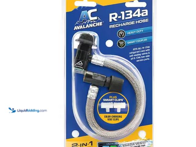 Lot 49-5573130 - Blaster
Reusable R-134a Refrigerant Recharge Hose with Smart Clips, Unused
