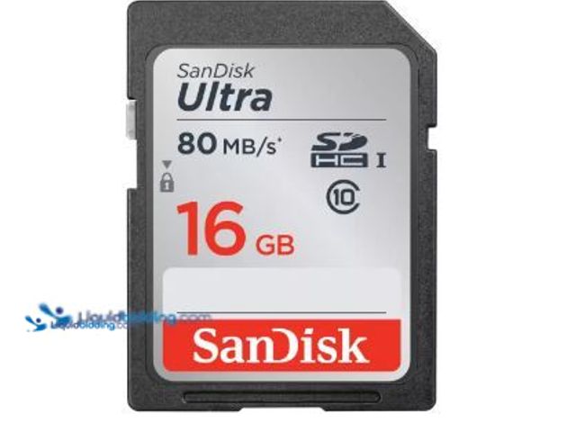 Lot 49-1628111 - Lot of (60) SanDisk Ultra® SDHC™ UHS-I card and SDXC™ UHS-I card - 16GB, Model # SDSDUNC-016G-GN6IN,...
