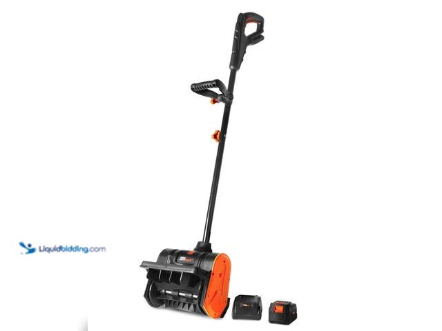 Lot 49-2001287 - WEN 20V Max 12-Inch Cordless Snow Shovel with 5Ah Battery and Charger, Model # 20720, Unused, Includ...