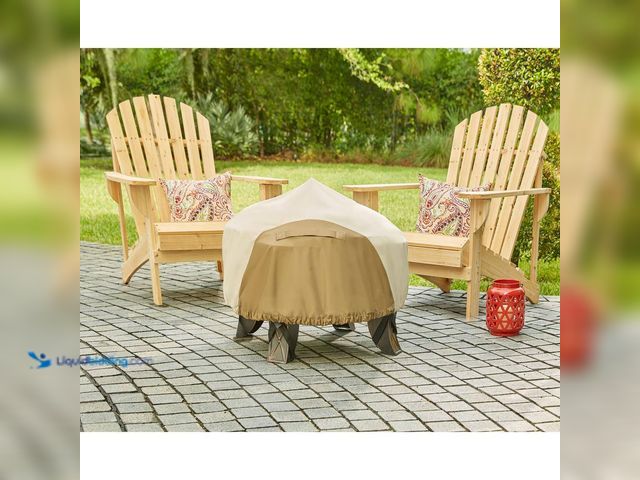 Lot 49-5552861 - QTY 2 - Hampton Bay
30 in. Round Outdoor Patio Fire Pit Cover. Model # 1000531214-C. Unused