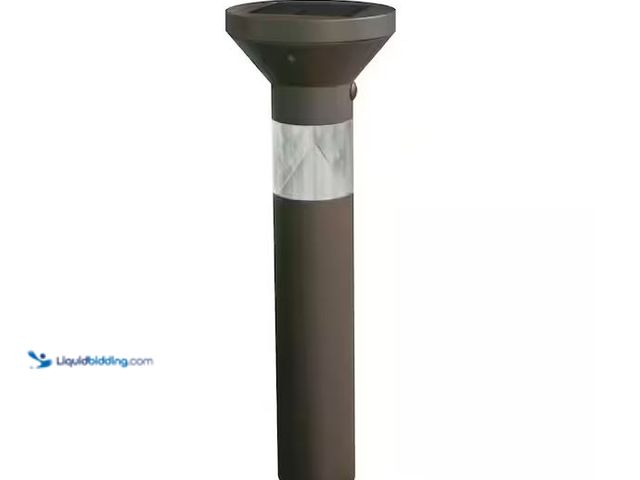 Lot 49-1576532 - Feit Electric One Sync Landscape 40 Lumens Bronze Solar Integrated LED Outdoor Bollard Light with Du...