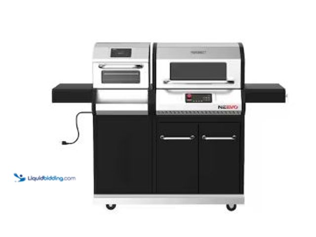 Lot 49-5443058 - Nexgrill Neevo 720 Plus Propane Gas Digital Smart Grill in Black with Air Fryer Oven. Model # 720-10...