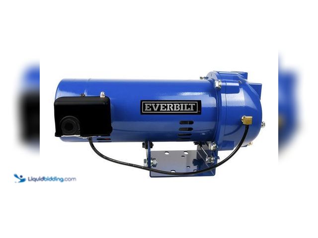 Lot 49-5446859 - Everbilt
1 HP Convertible Jet Pump. Item is used. Unable to test SKU # 1011677536