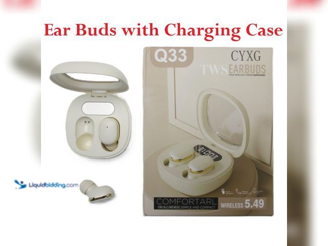 Lot 49-1616200 - Bluetooth 5.3 Wireless In-Ear Ear Buds with Charging Case Beige Skin Tone - NEW - Enjoy high-quality...