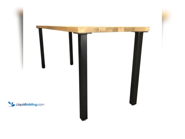 Lot 49-3631102 - Dining Table Legs Kit, Unused, Has attachments. (NOTE: Legs only.)  Ref#HD0730