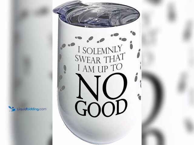Lot 49-3513535 - Lot of 3. Spoontiques Best Mom Ever Stainless Tumbler, Spoontiques Harry Potter Stainless Steel Wine...