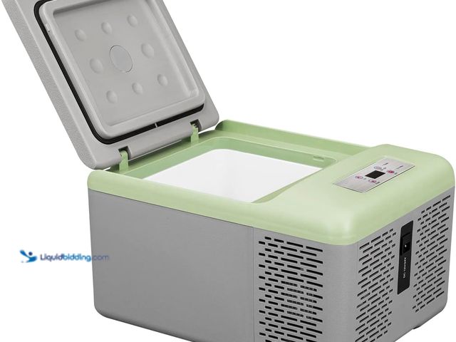Lot 49-5416480 - Alpicool C9PT Mini Portable Freezer, 12 Volt Car Refrigerator, 10 Quart Fast Cooling, with 12/24V DC...