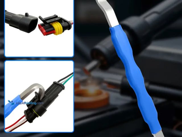 Lot 49-1804146 - New Blue Car Electrical Terminal Connector Splitter Removal Tool.