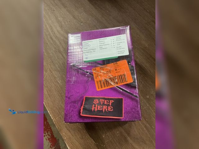 Lot 49-5435976 - Home Accents Home Depot Halloween Animatronic Step Pad Activator “Step Here” (4pack) Unused