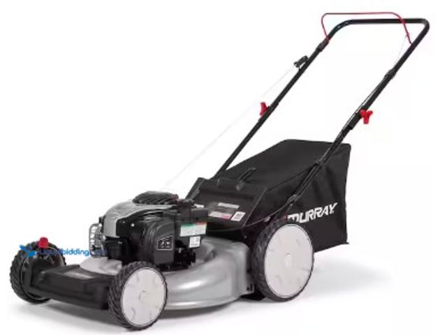 Lot 49-2022901 - Murray 21 in. 140 cc Briggs and Stratton Walk Behind Gas Push Lawn Mower with Height Adjustment and ...