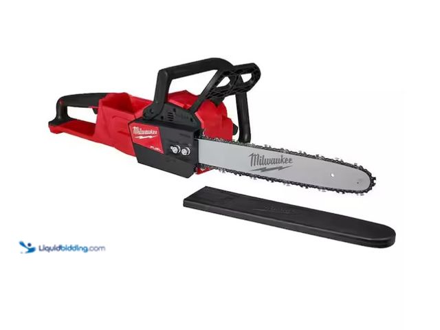 Lot 49-1575731 - Milwaukee M18 FUEL 16 in. 18V Lithium-Ion Brushless Battery Chainsaw (Tool-Only), Model # 2727-20, U...