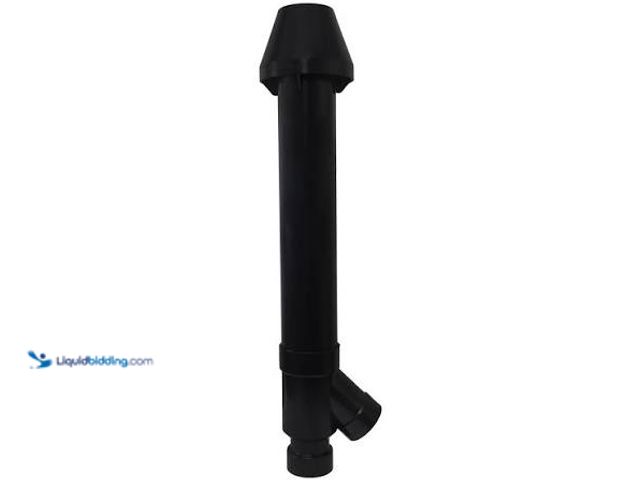 Lot 49-5573053 - 3 in. x 20 in. PVC FGV Concentric Vent Kit in Black, Unused