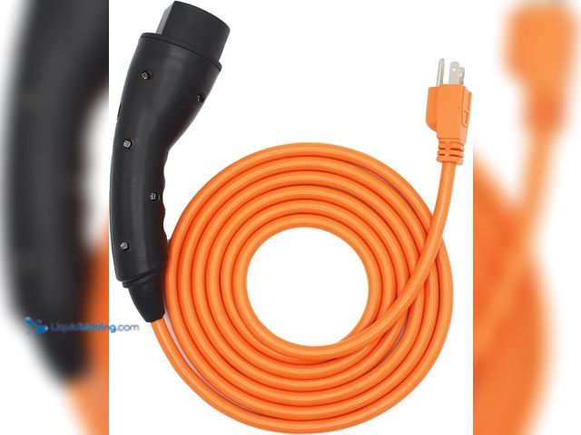 Lot 49-5453761 - Golf Cart Charger Power Cord, Fits for Evolution ICON EV Golf Carts, 120V 3 Pin Charge Cable Assembl...