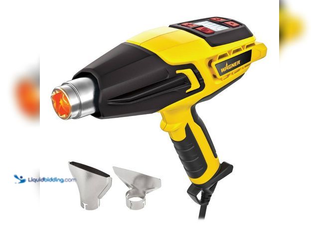 Lot 49-5449041 - Wagner
Furno 500 Variable Temperature Corded Heat Gun (attachments included) (has cord) Unused